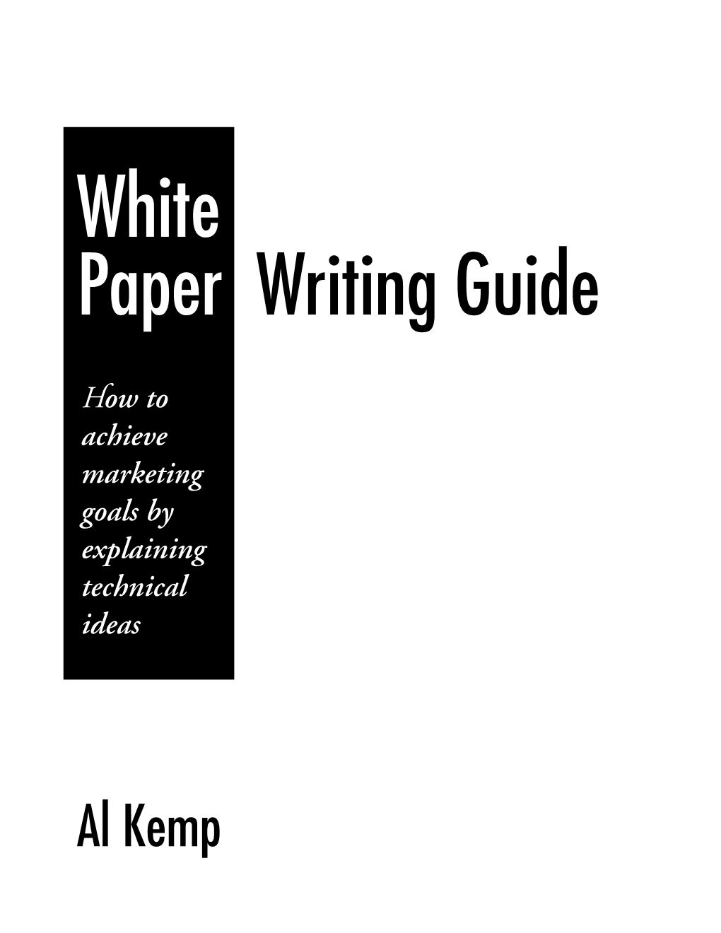 White Paper Writing Guide