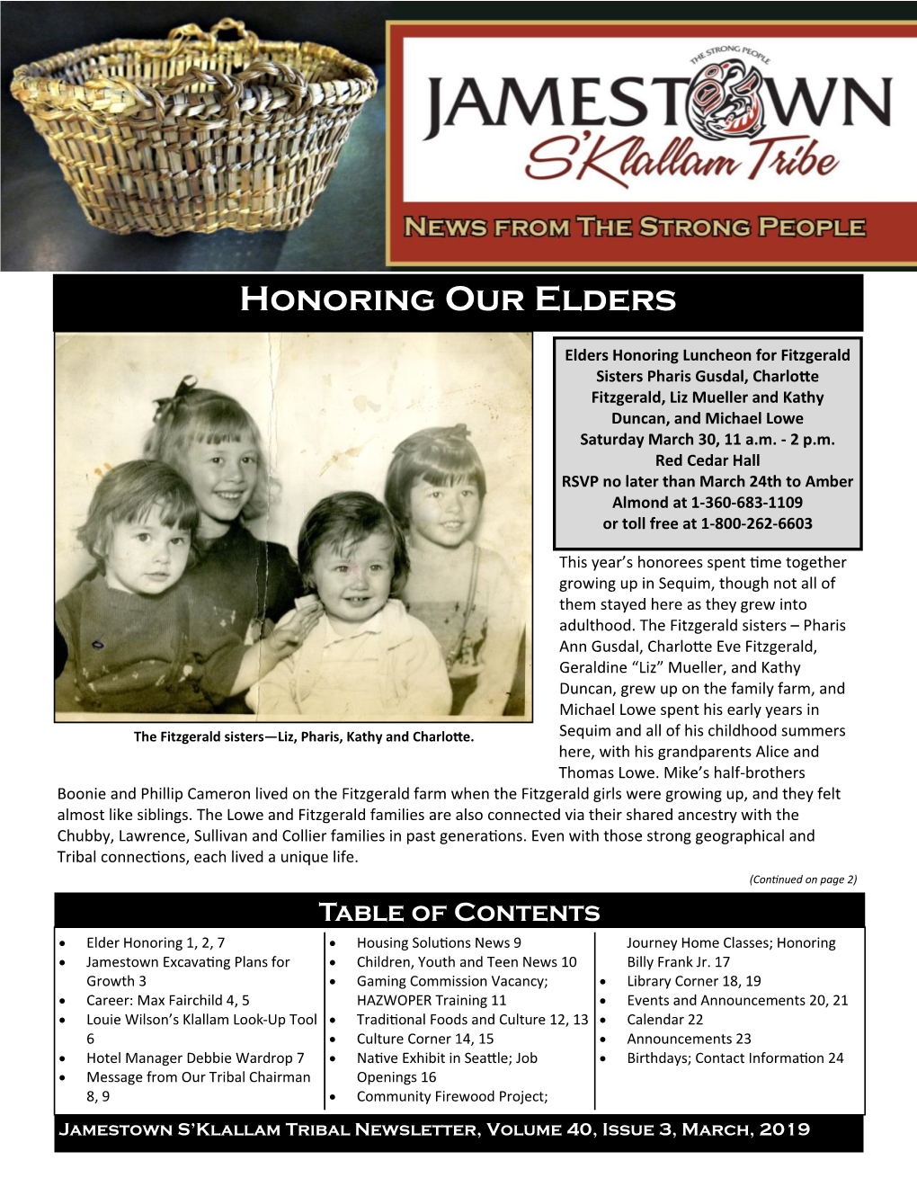 Honoring Our Elders