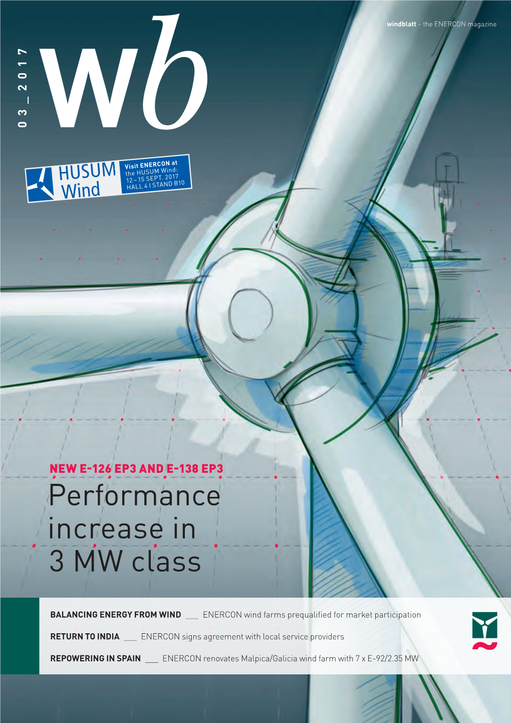Performance Increase in 3 MW Class