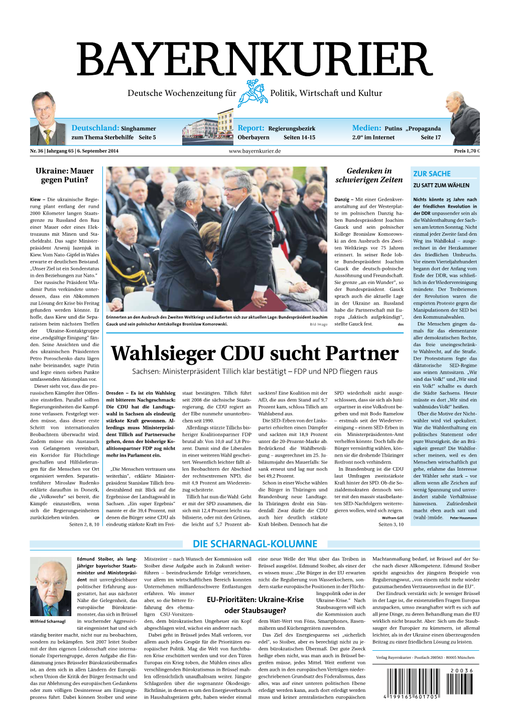 Wahlsieger CDU Sucht Partner