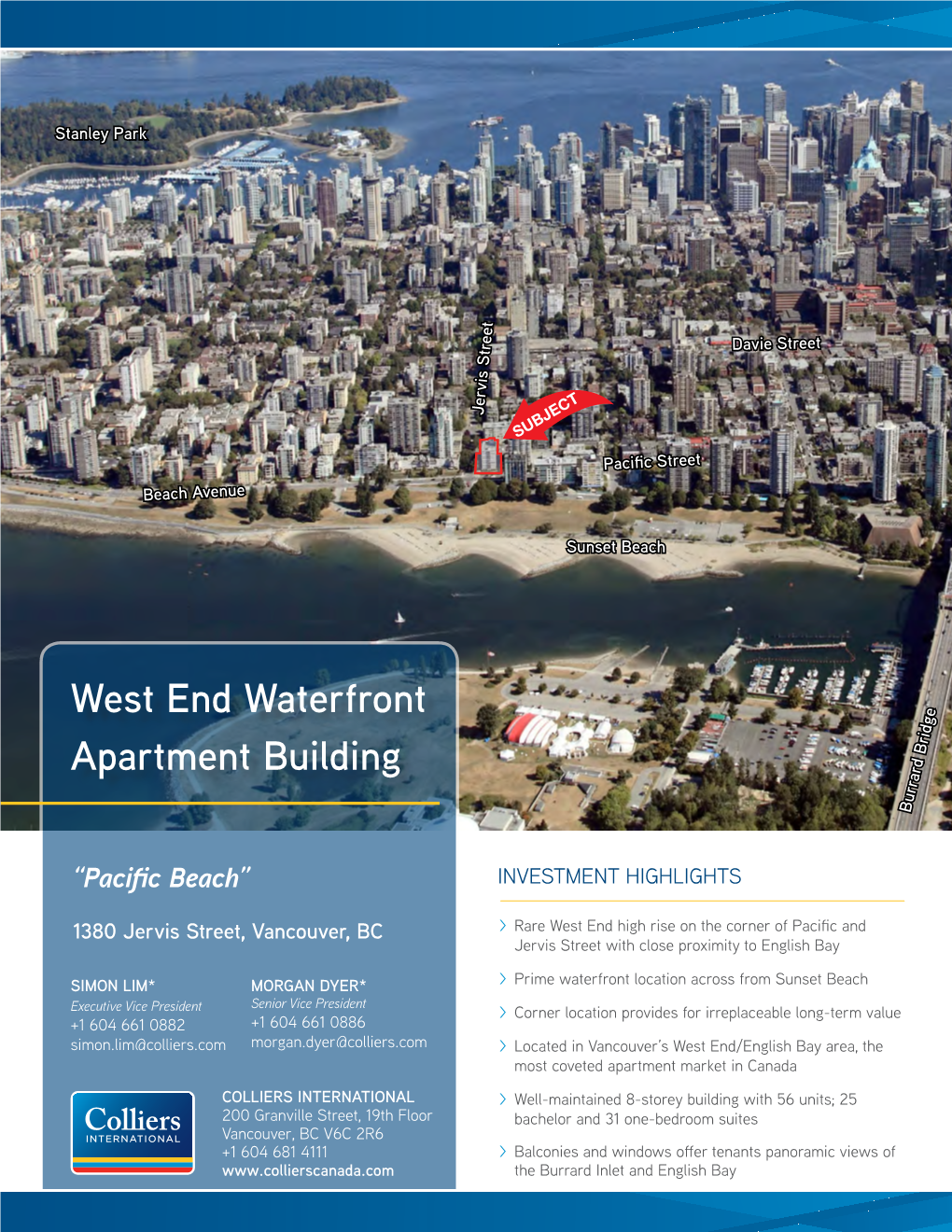 West End Waterfront Apartment Building