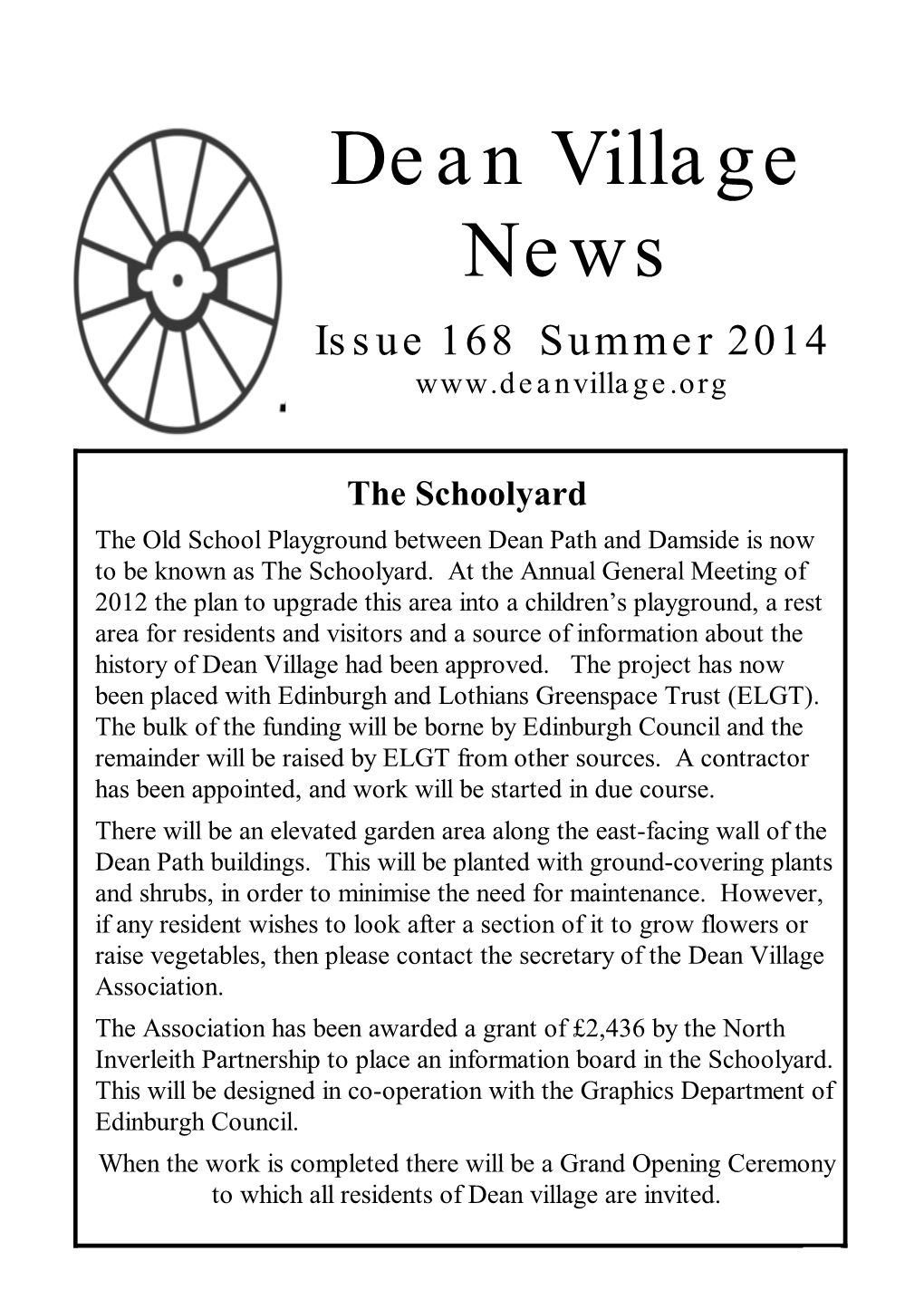Issue 168: Summer 2014