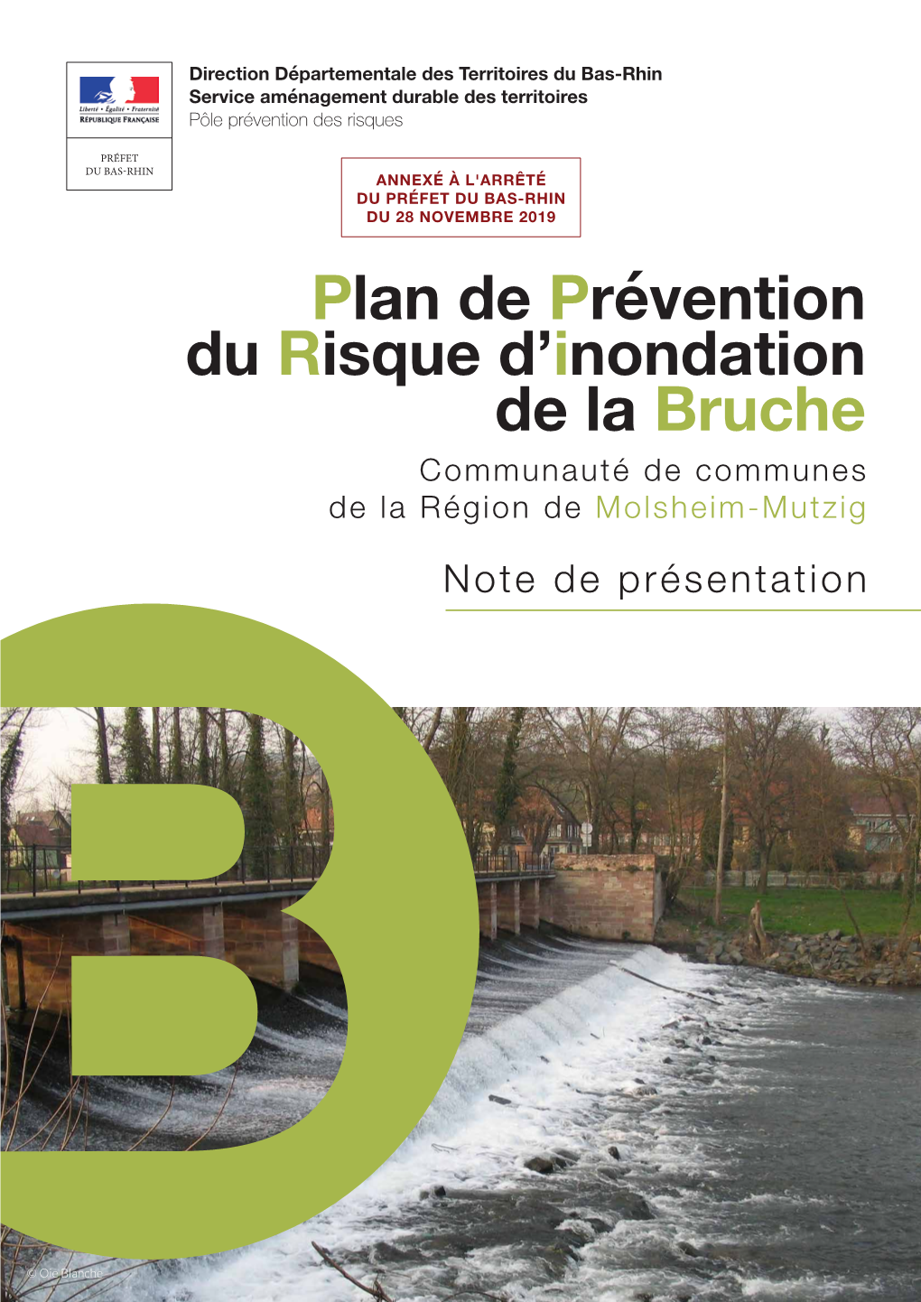 Plan De Prévention Du Risque D'inondation De La Bruche