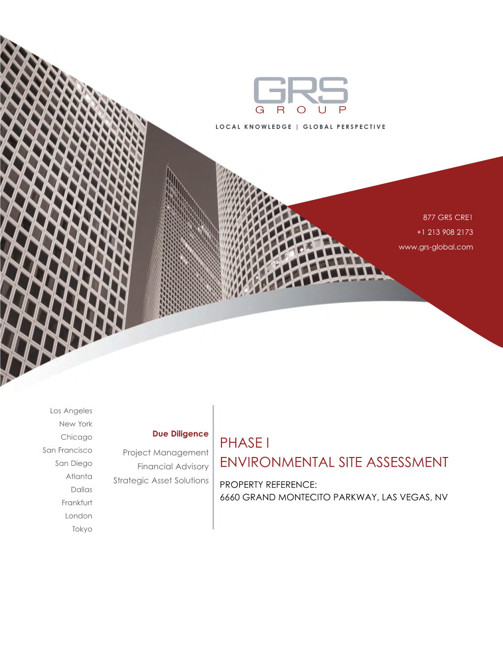 Phase I Environmental Site Assessment