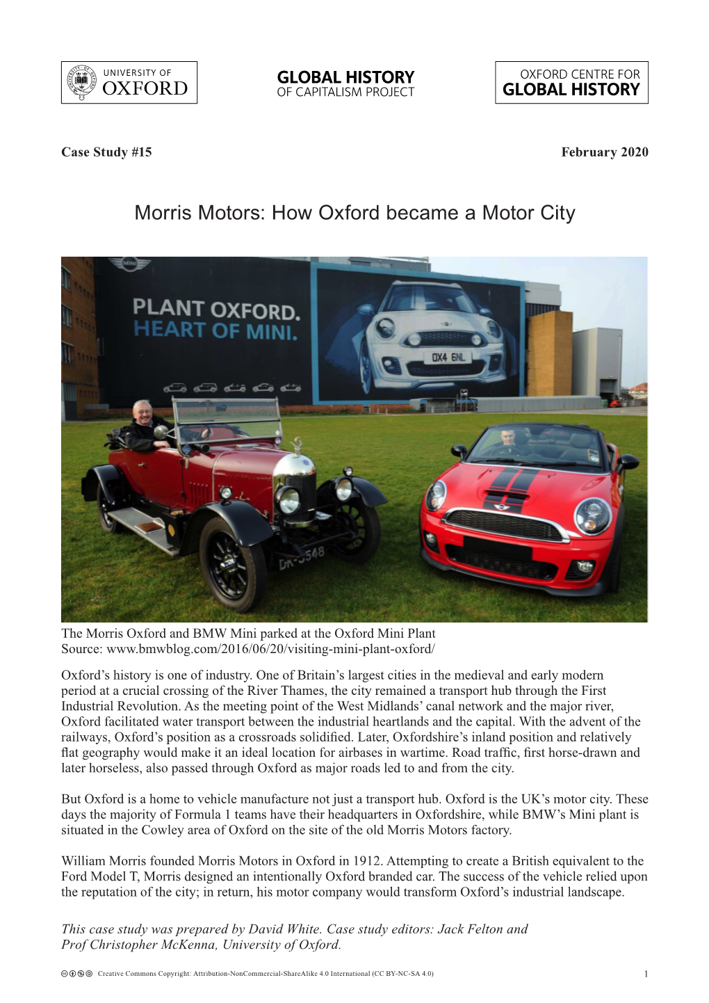 Morris Motors: How Oxford Became a Motor City