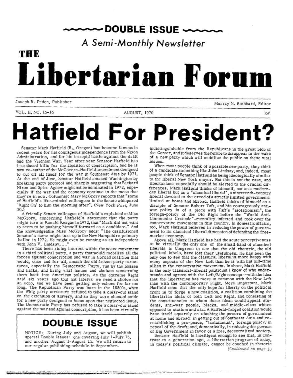 Libertarian Forum