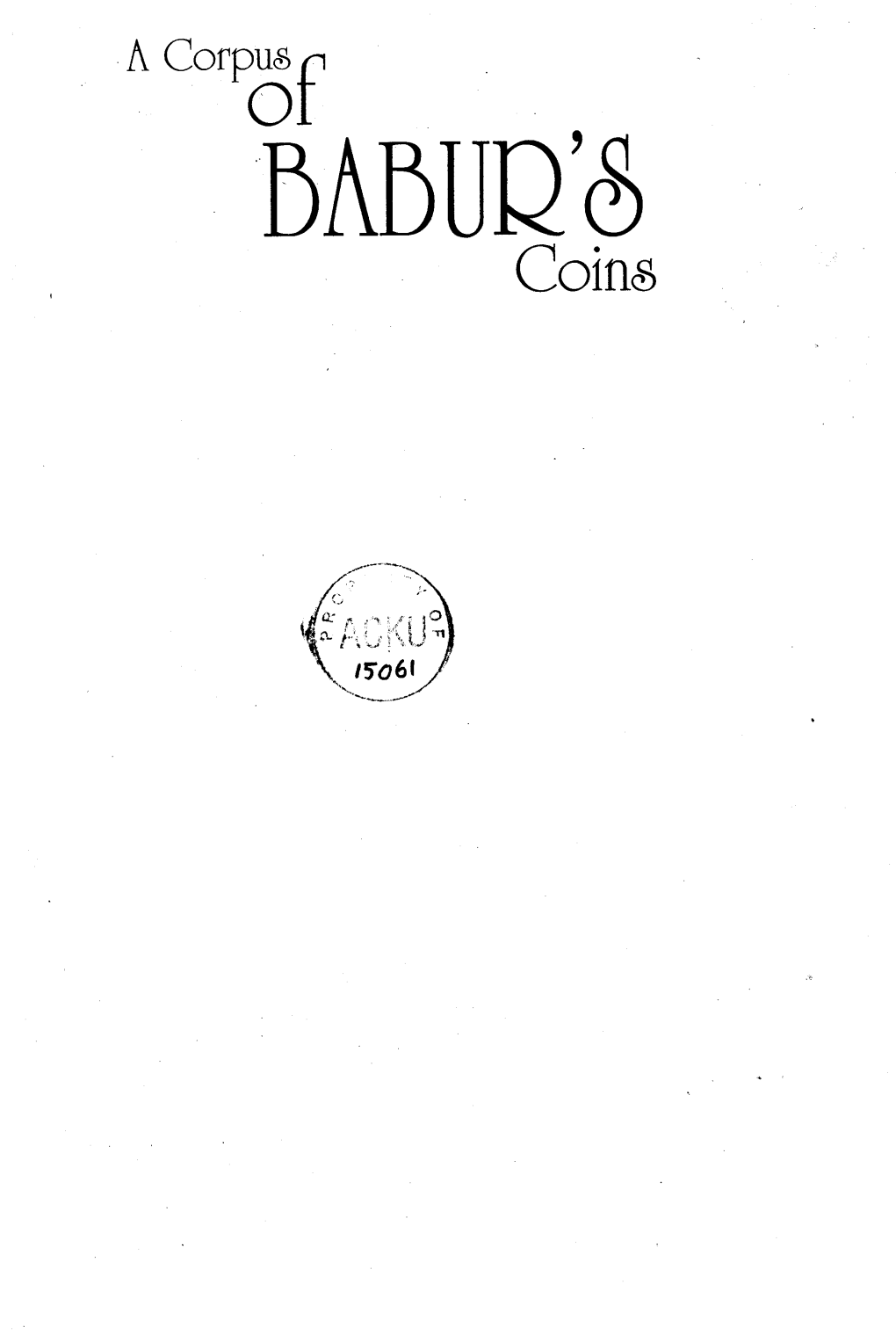 Bantl:). Coins ISBN Number: 969 -8890 -00 -9