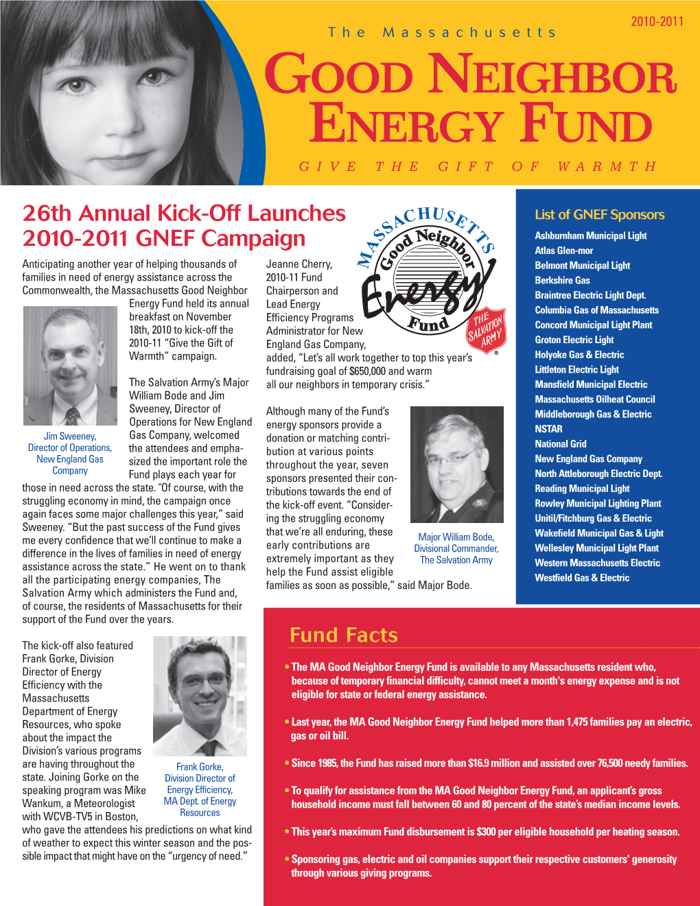 Good Neighbor Energy Fund Give the Gift of Warmth