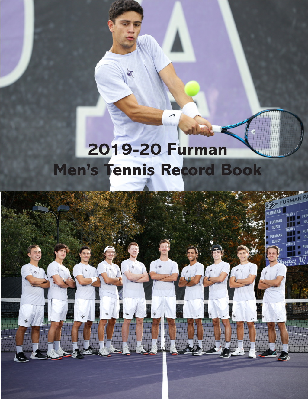 2019-20 Furman Men's Tennis Record Book