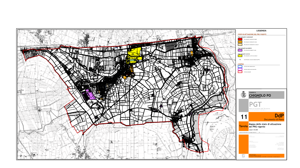 Stato Di Attuazione Del Prg Vigente