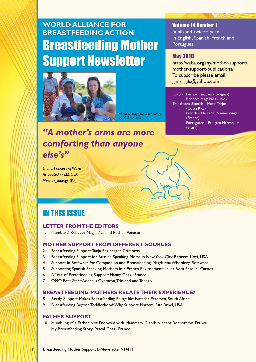 Breastfeeding Mother Support Newsletter?