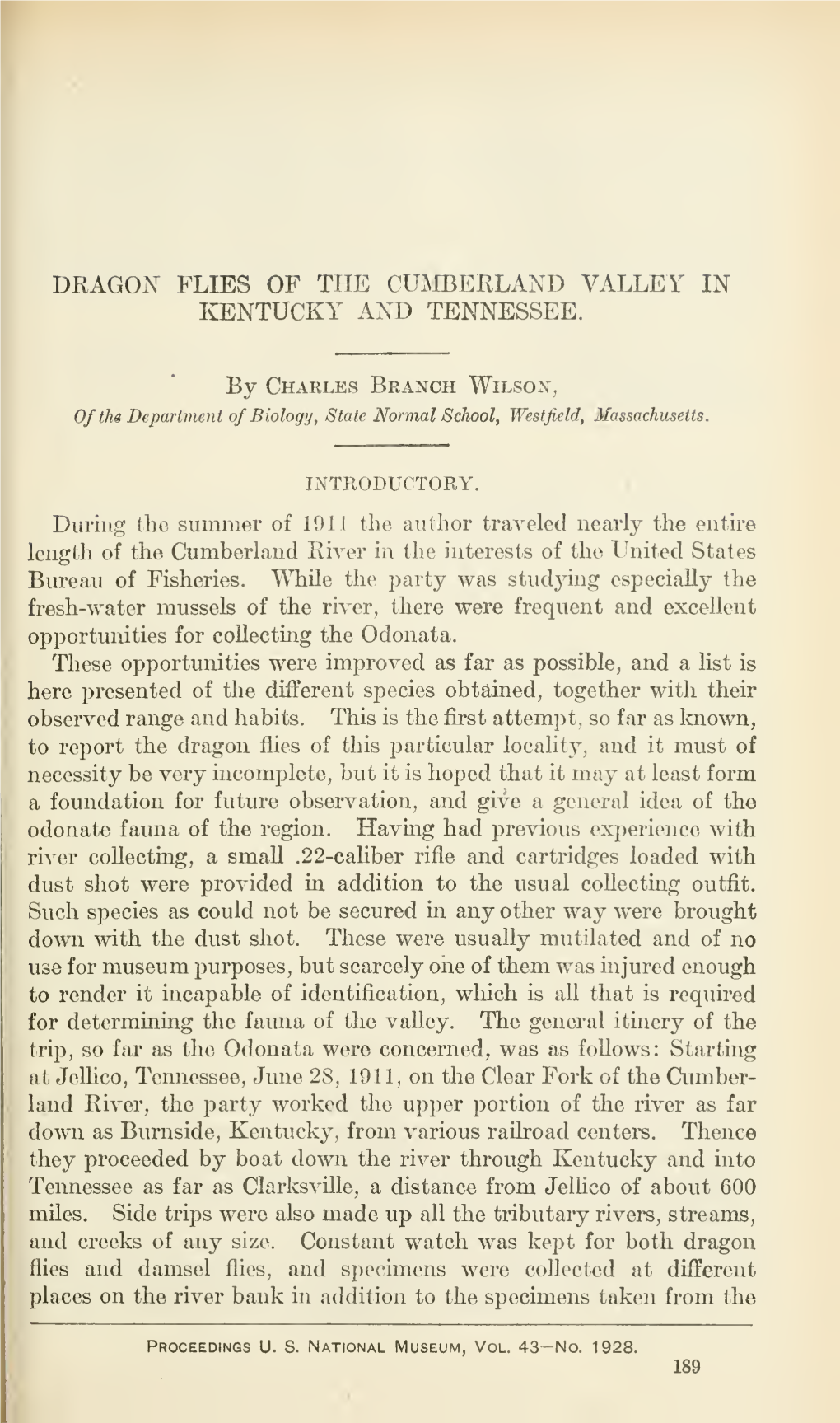 Proceedings of the United States National Museum