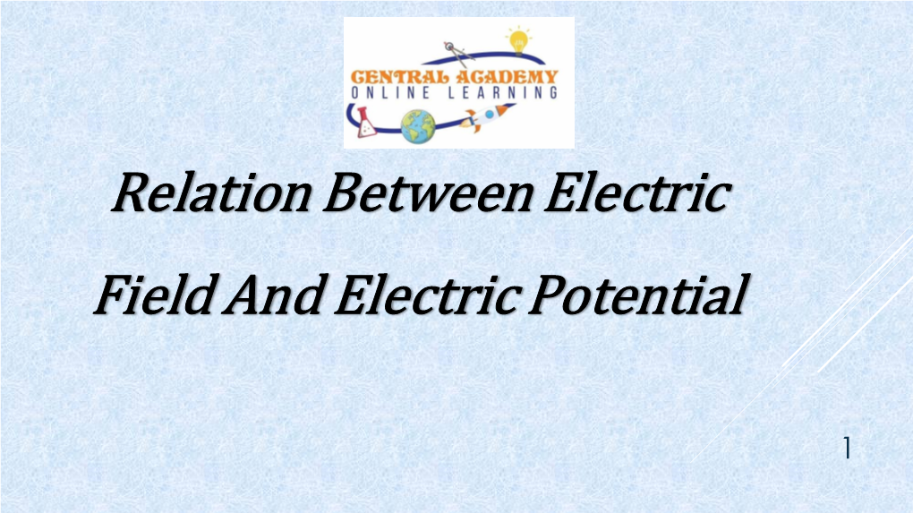 Equipotential Surfaces & Their Properties