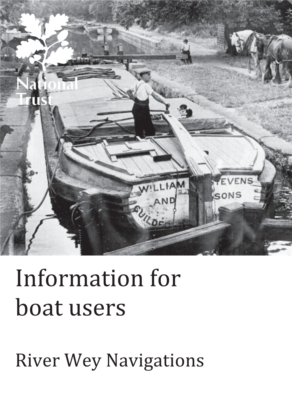 Information for Boat Users: River Wey Navigations