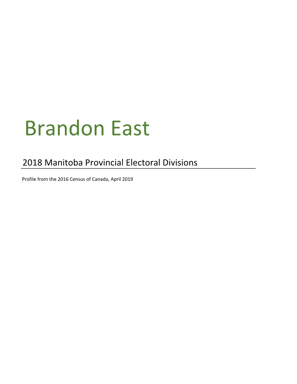 Brandon East