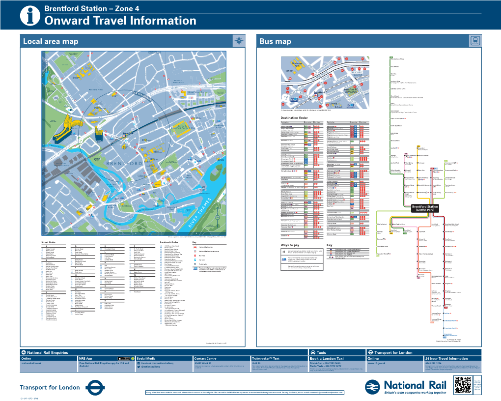 Buses from Brentford Station (Griffin Park)