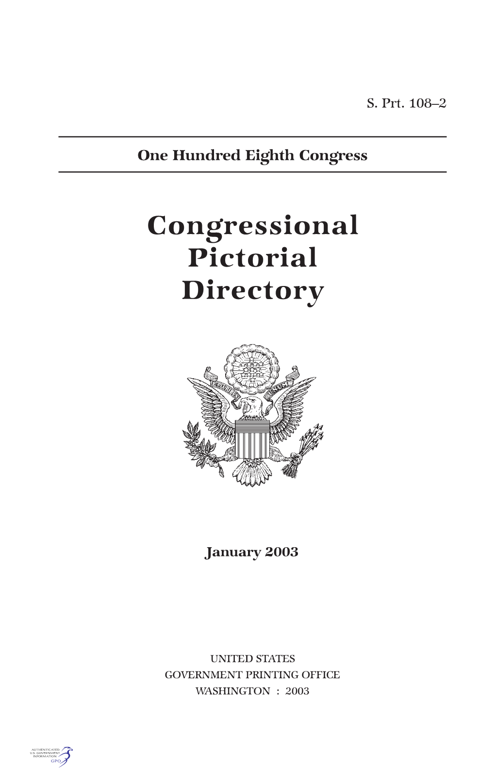 Congressional Pictorial Directory