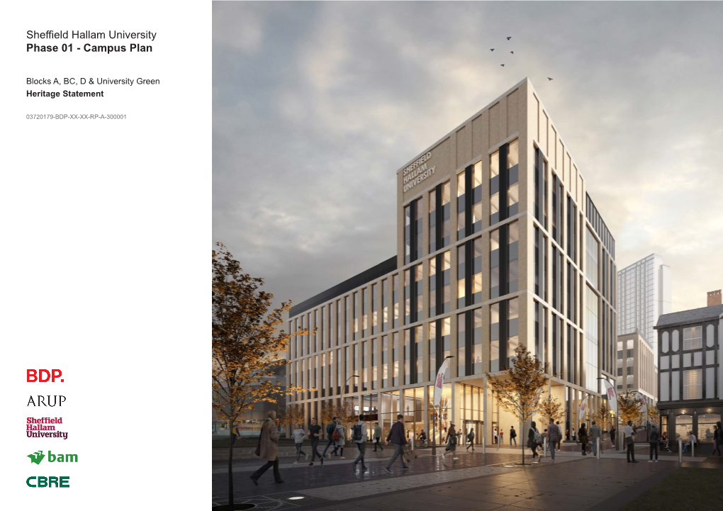 Sheffield Hallam University Phase 01 - Campus Plan