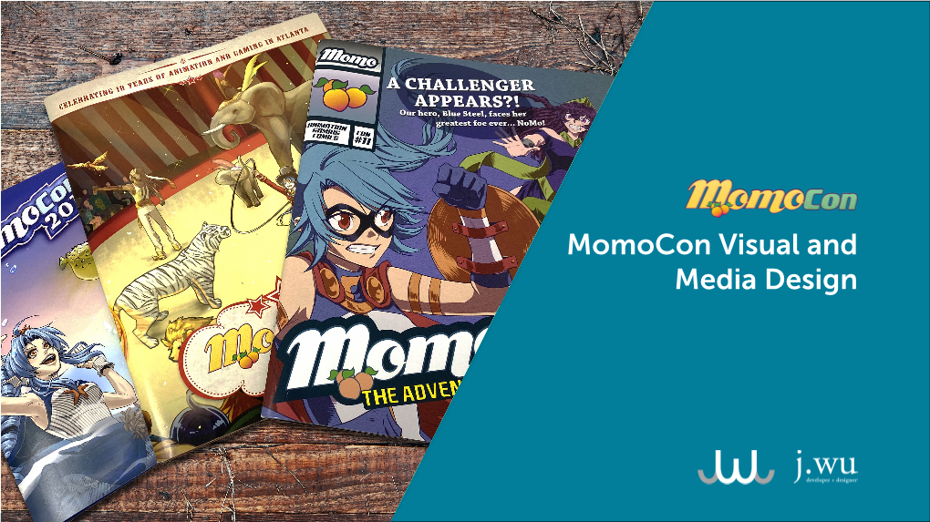 Momocon Visual and Media Design