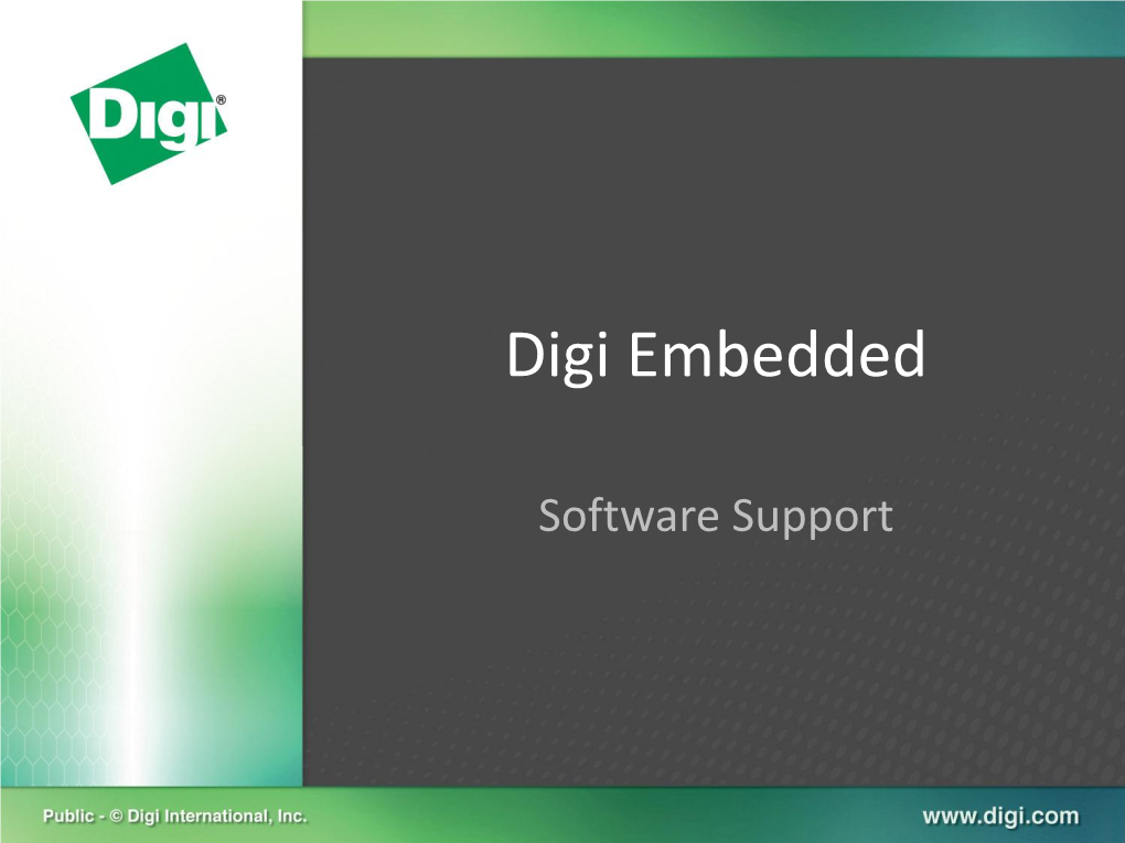 Digi Embedded