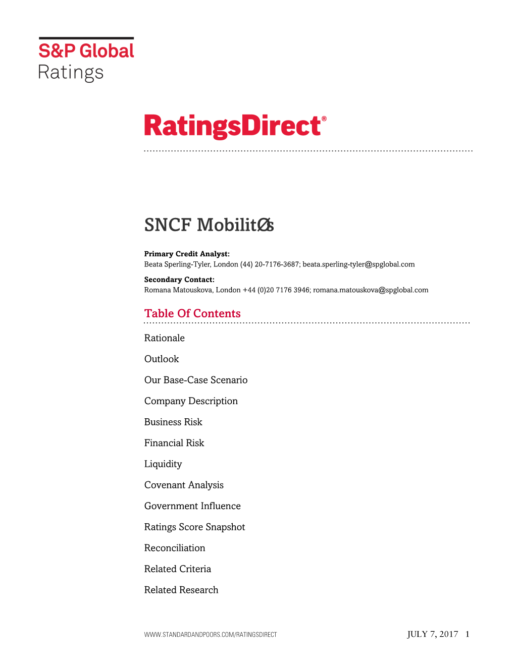 SNCF Mobilités