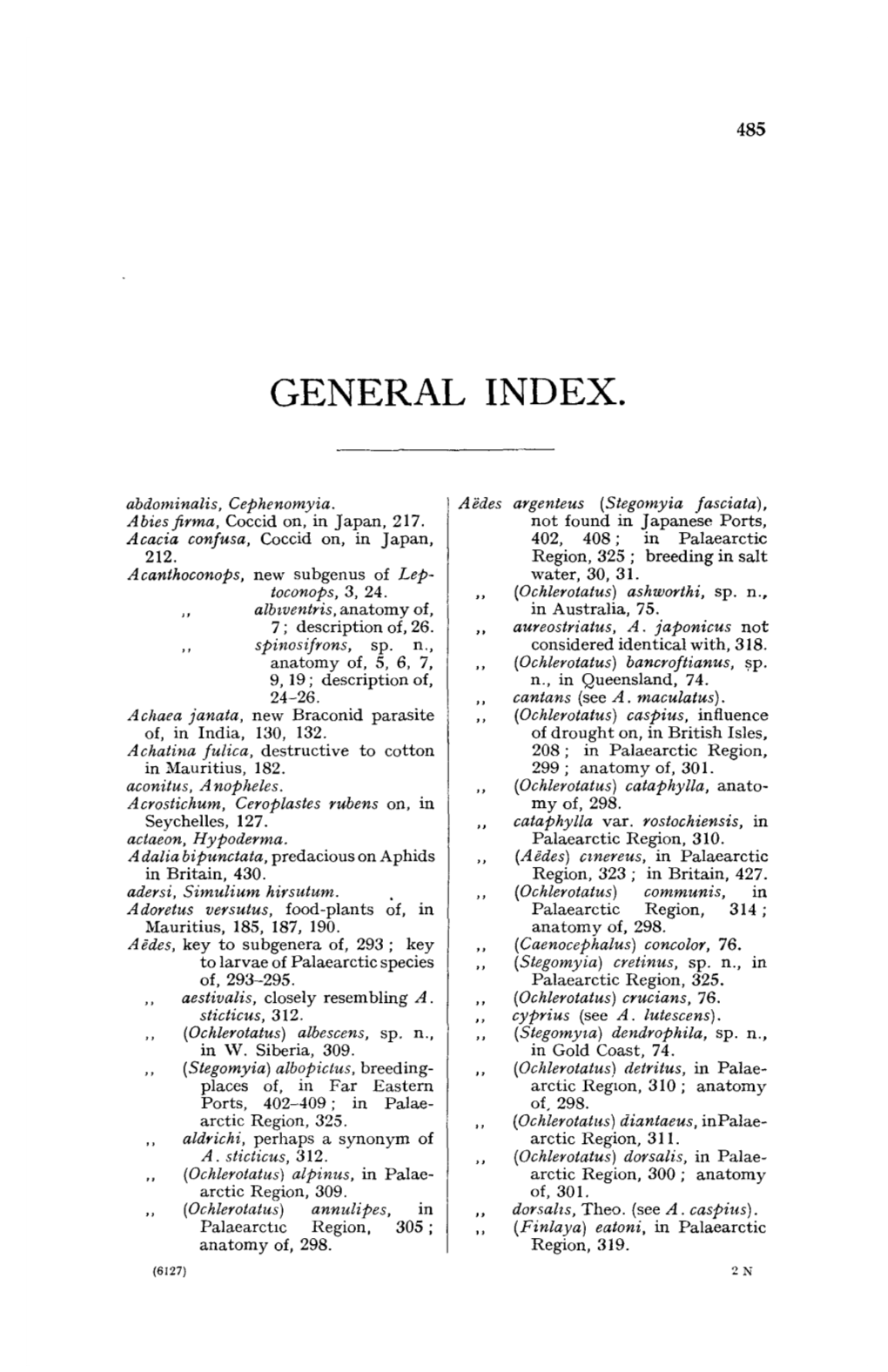 General Index