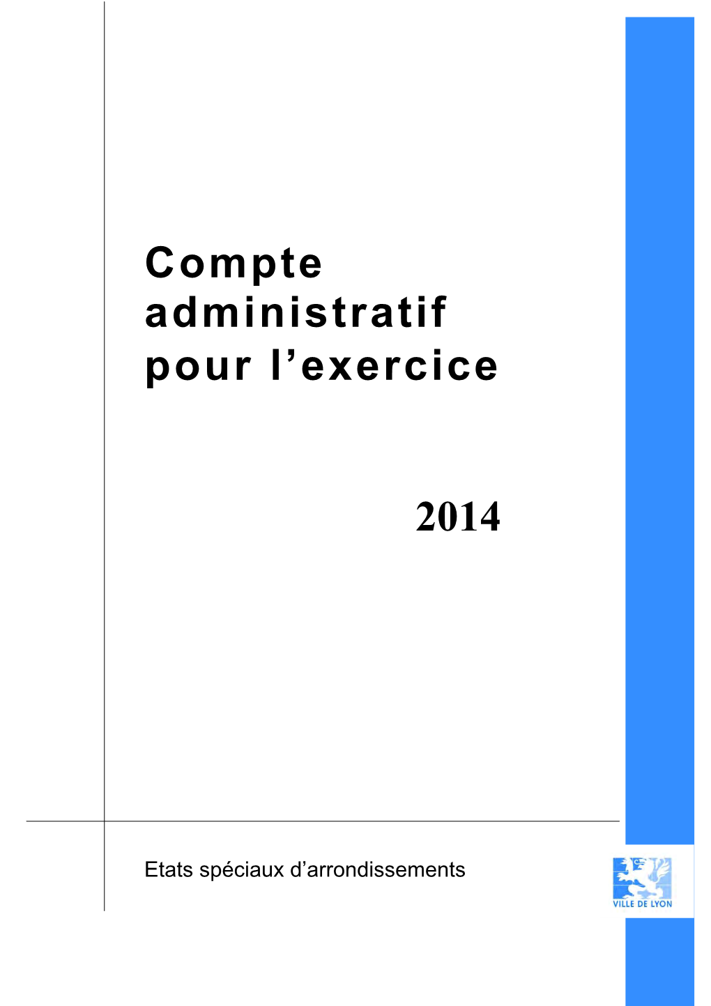 États Spéciaux D'arrondissements