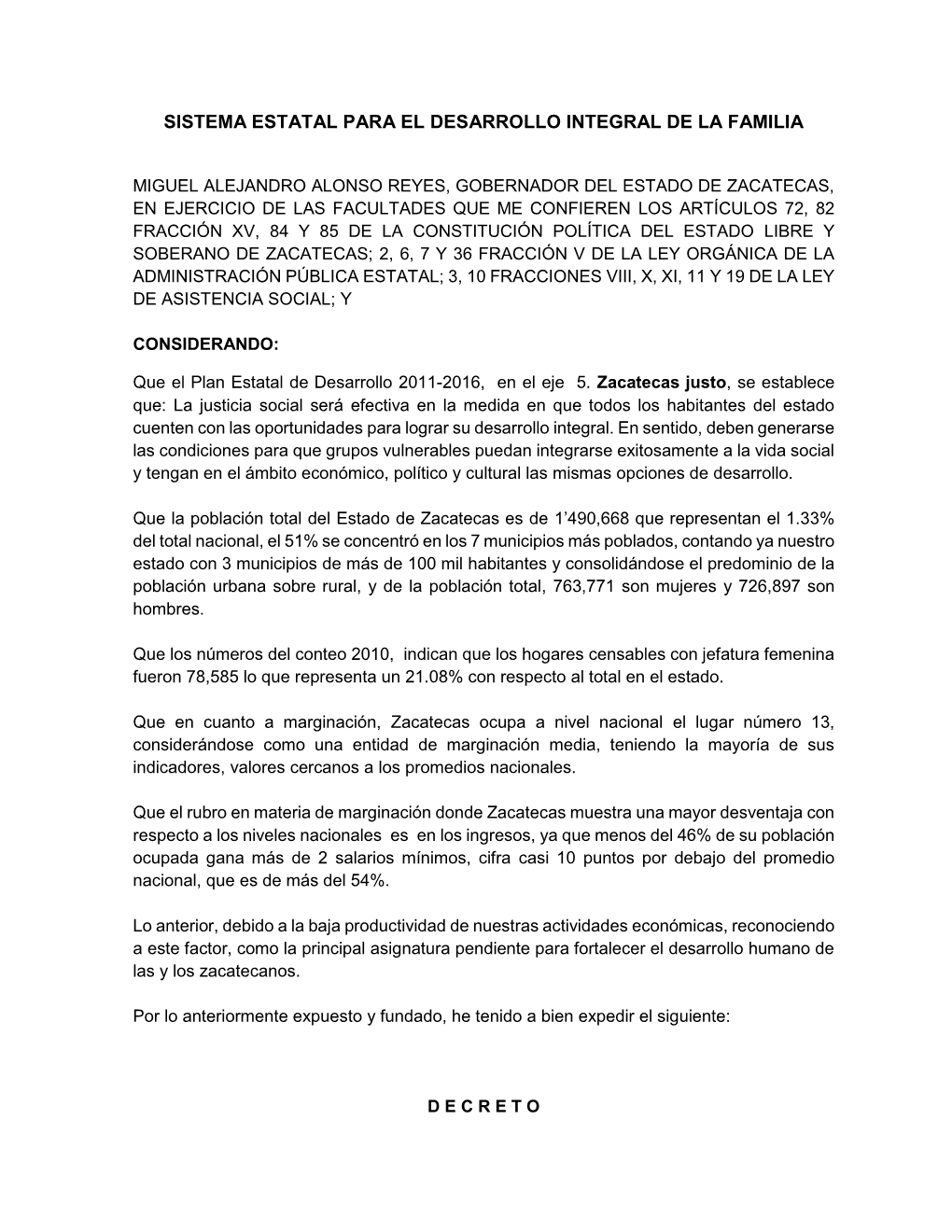 Sistema Estatal Para El Desarrollo Integral De La Familia