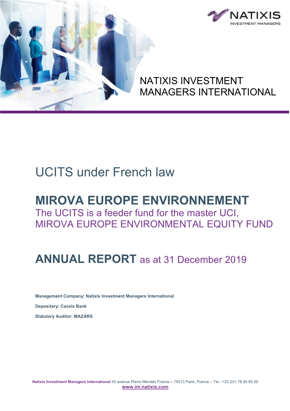 UCITS Under French Law