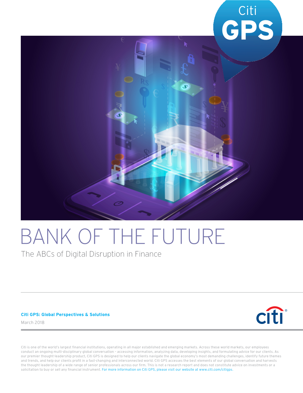 The Bank of the Future: the Abcs of Digital Disruption in Finance.”