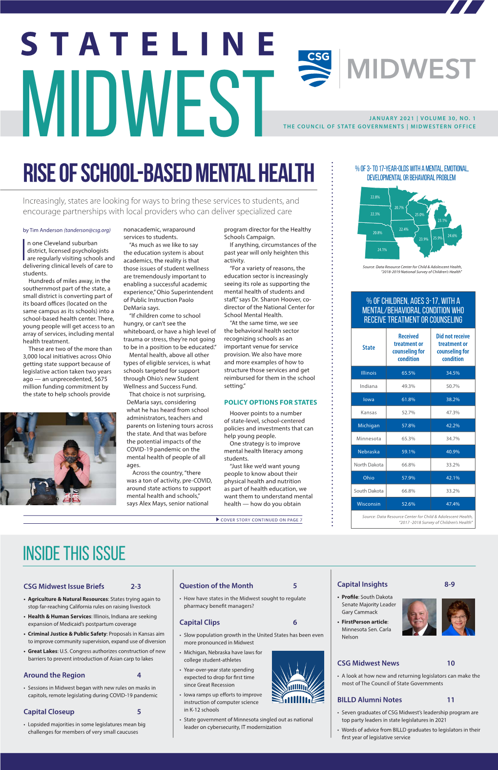 Rise of School-Based Mental Health Developmental Or Behavioral Problem