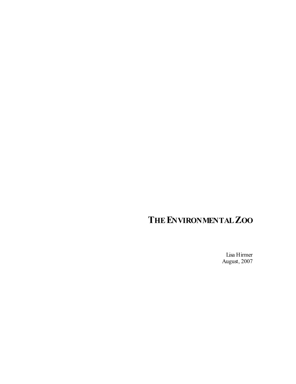 The Environmental Zoo-FINAL0001.Mdi