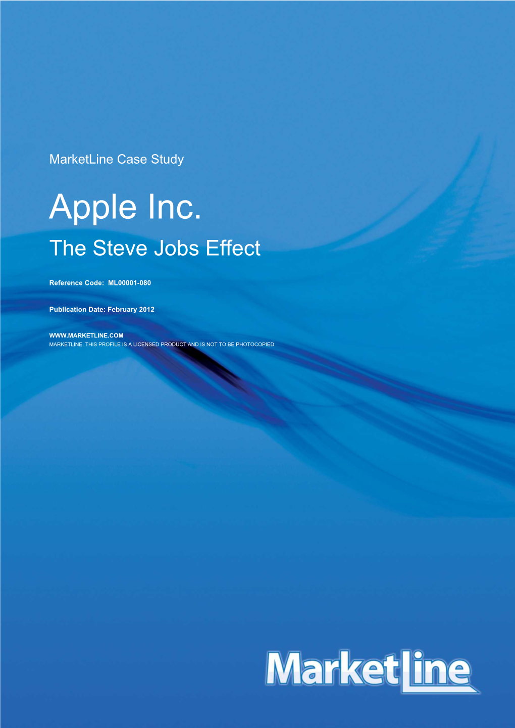 Apple Inc. the Steve Jobs Effect