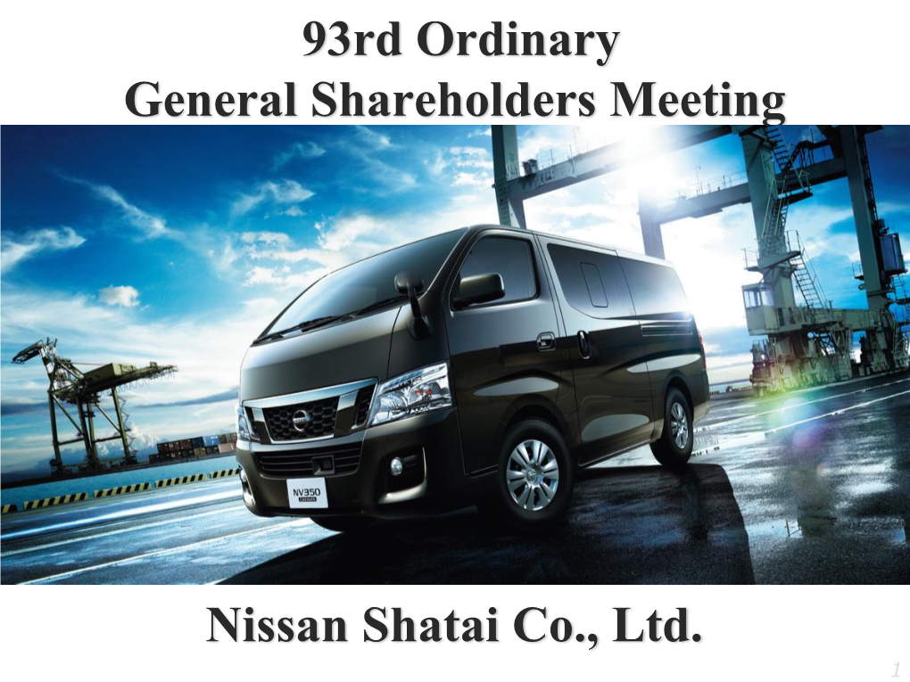 93Rd Ordinary General Shareholders Meeting