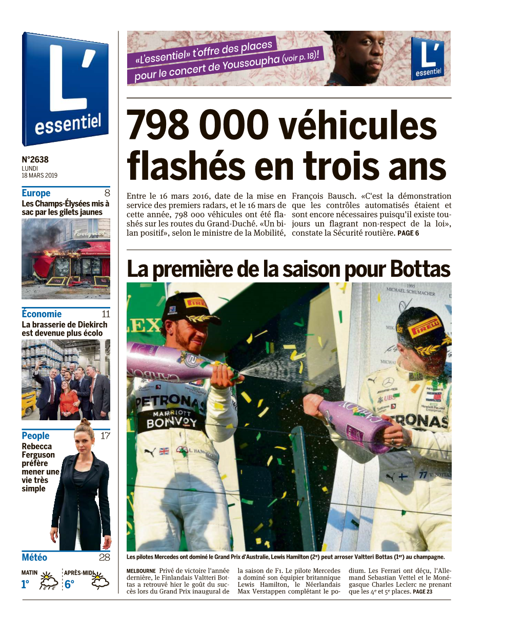 798 000 Véhicules Flashés En Trois