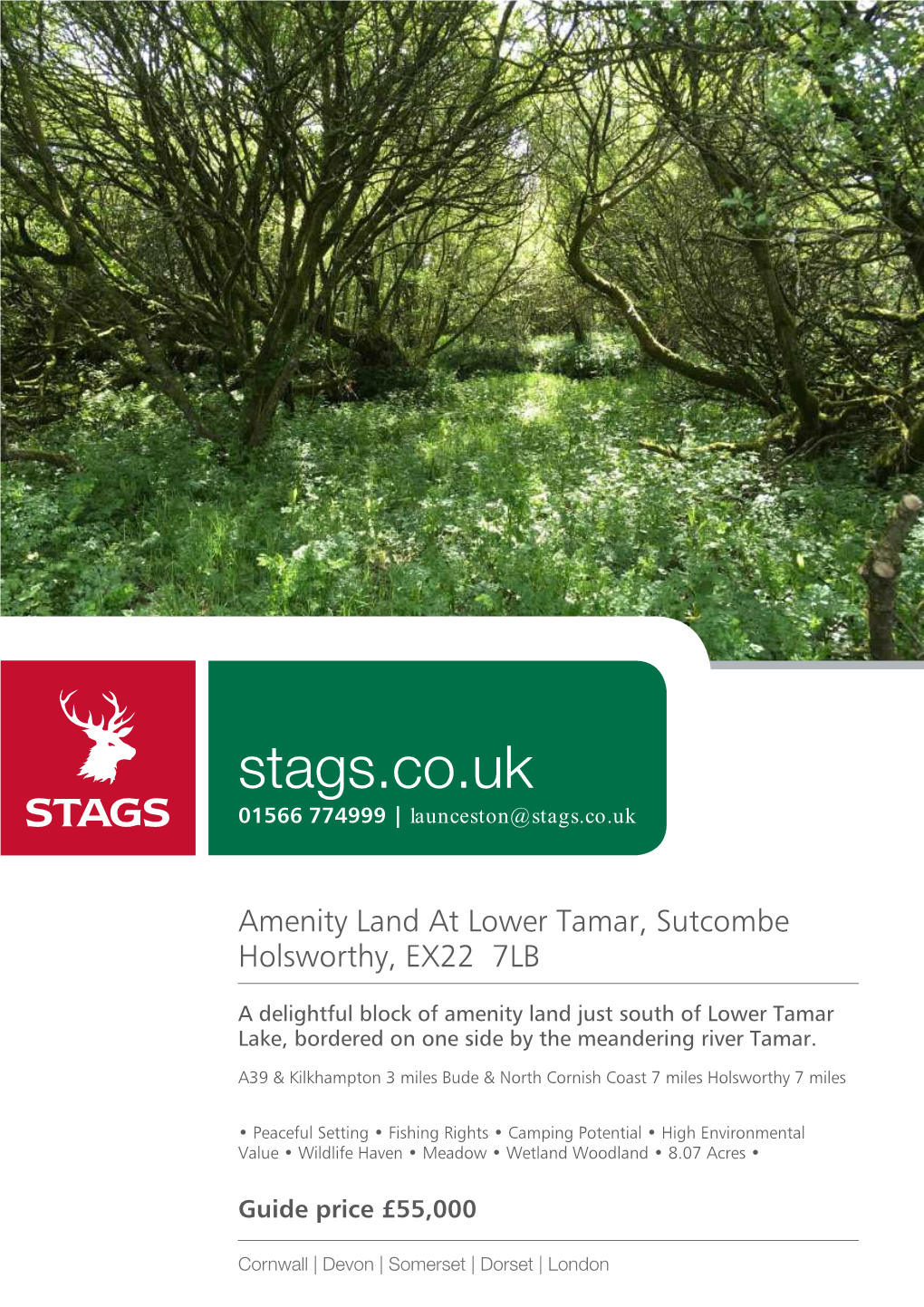 Stags.Co.Uk 01566 774999 | Launceston@Stags.Co.Uk