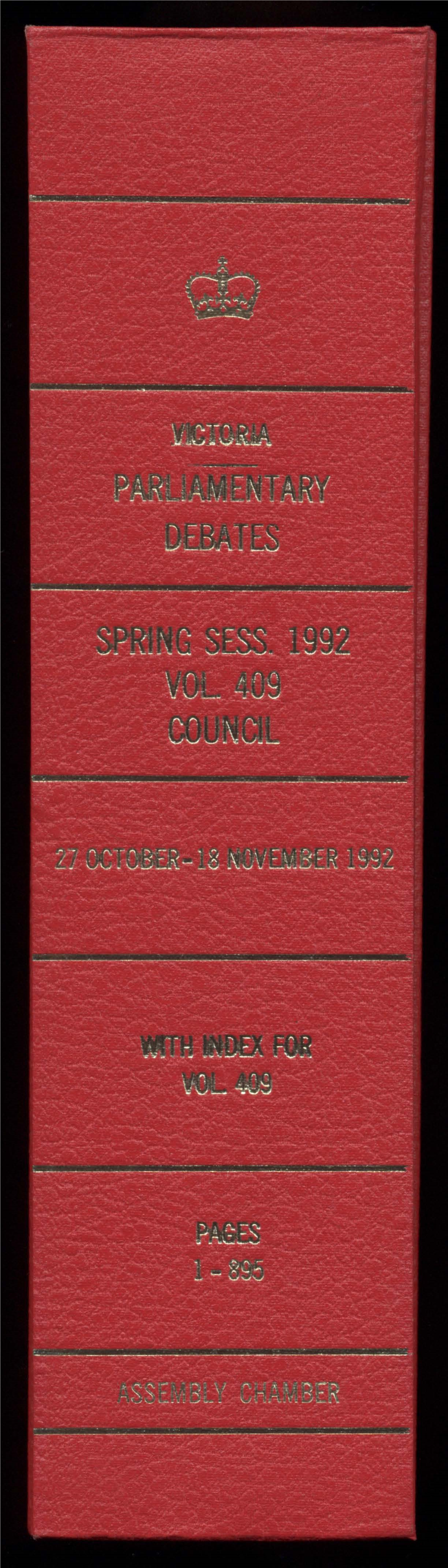 27 October 1992 to 18 November 1992J