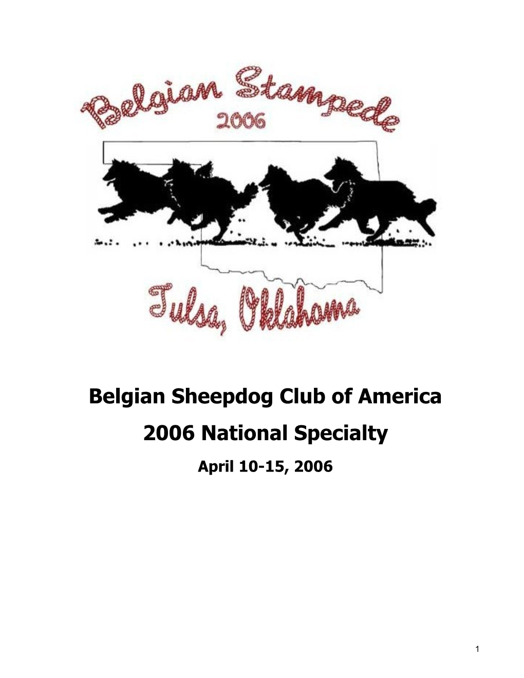 2006 Bsca National Specialty