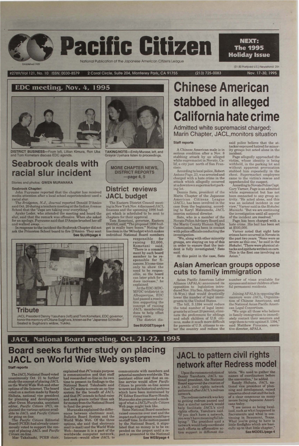 Chinese American California Hate Crime