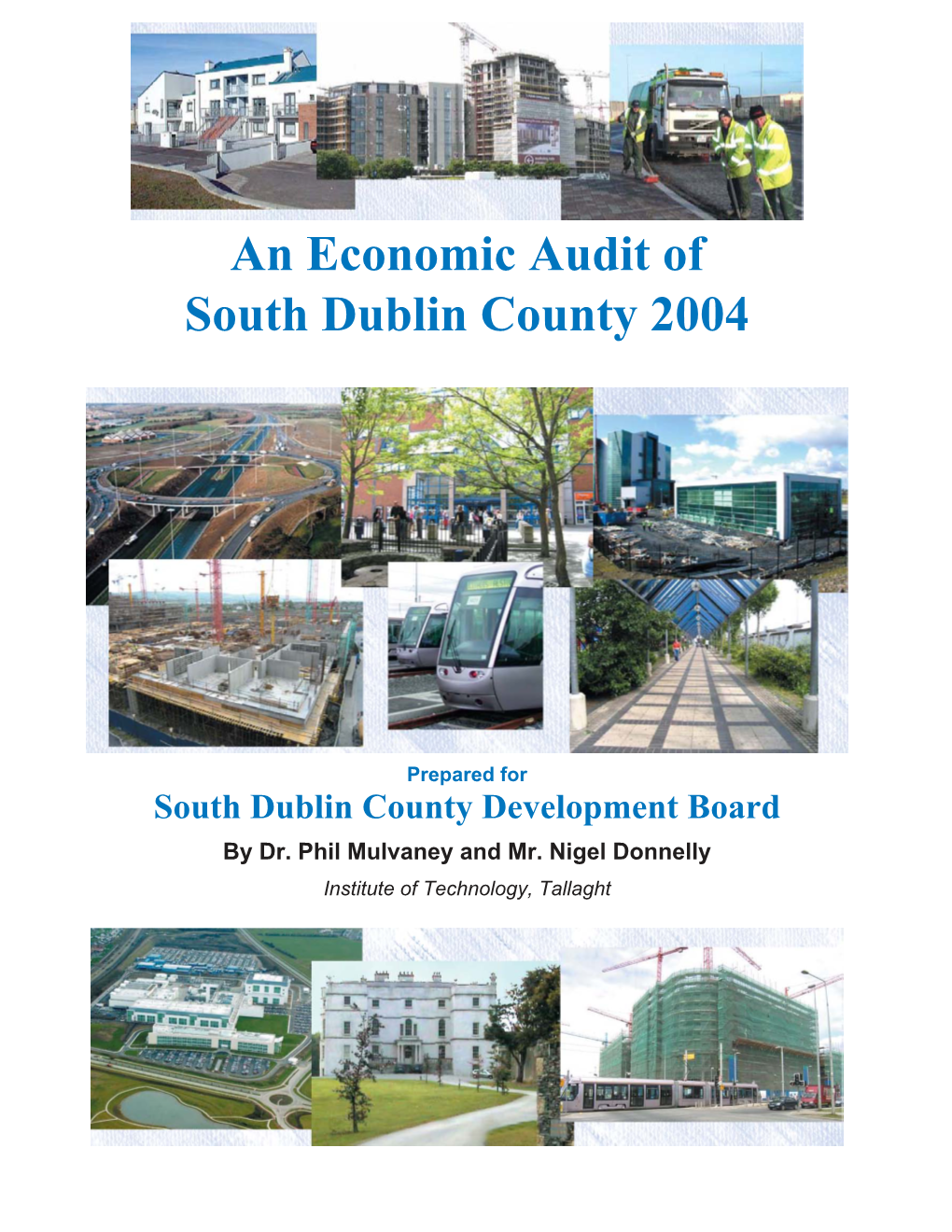 An Economic Audit of South Dublin County 2004