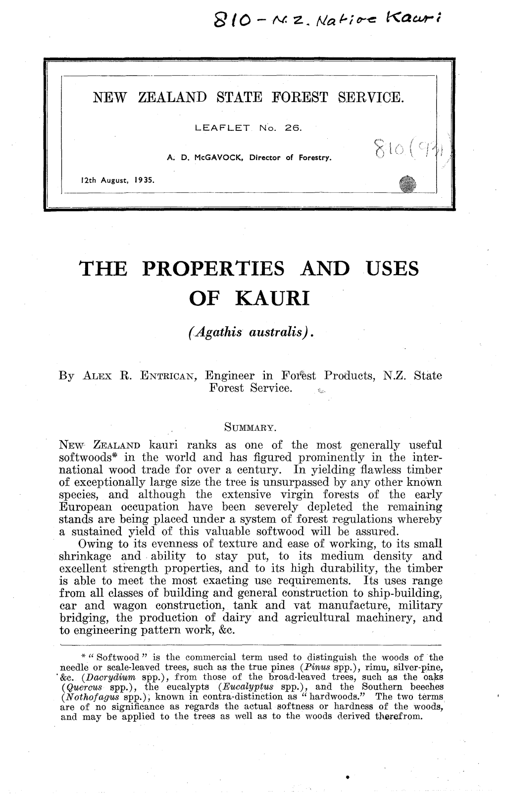 The Properties and Uses of Kadri