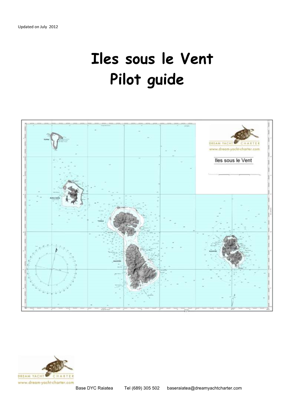 Iles Sous Le Vent Pilot Guide