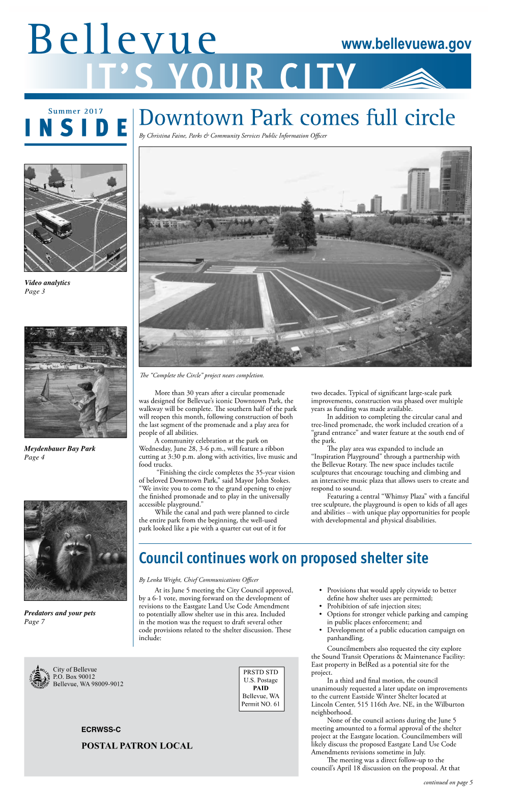 City of Bellevue PRSTD STD Project