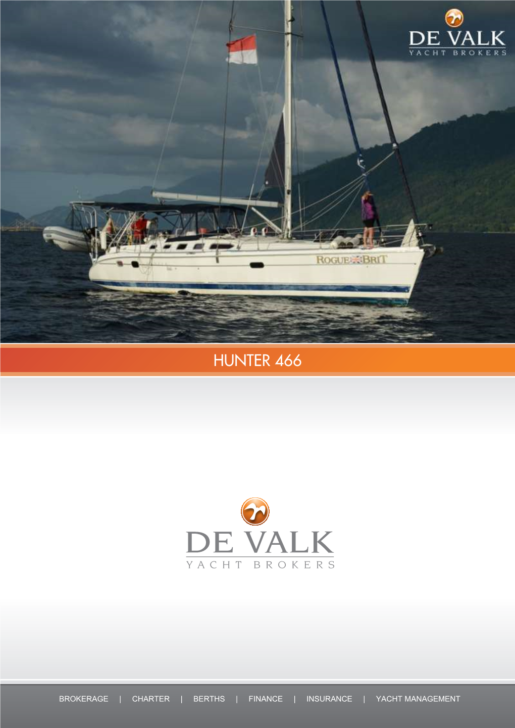 De Valk Yachtbrokers Hunter 466 (690005)