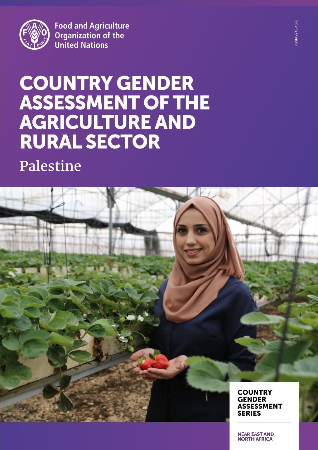 COUNTRY GENDER ASSESSMENT of the AGRICULTURE and RURAL SECTOR Palestine