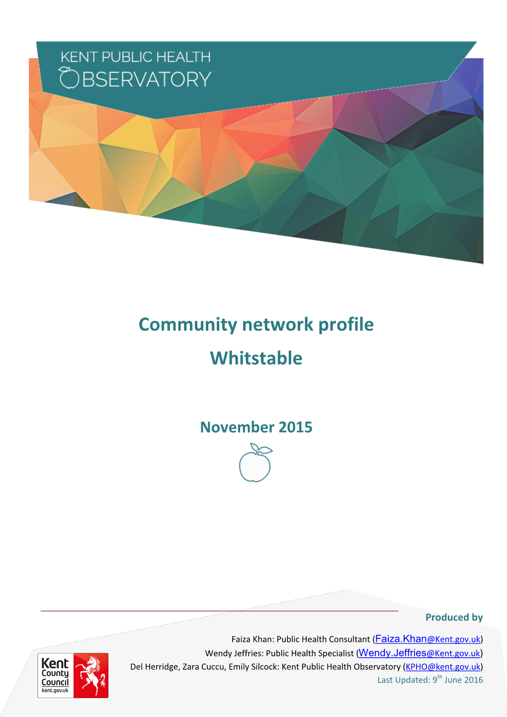 Community Network Profile Whitstable
