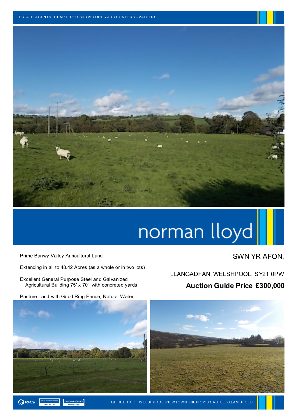 Auction Guide Price £300,000 SWN YR AFON