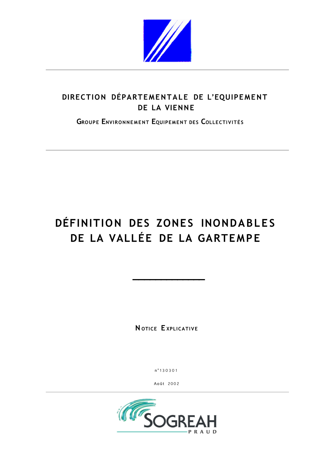 Définition Des Zones Inondables De La Vallée De La Gartempe