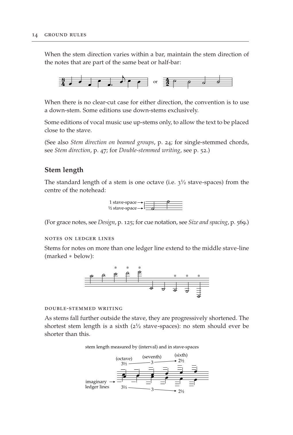 Behind Bars: the Definitive Guide to Music Notation by Elaine Gould