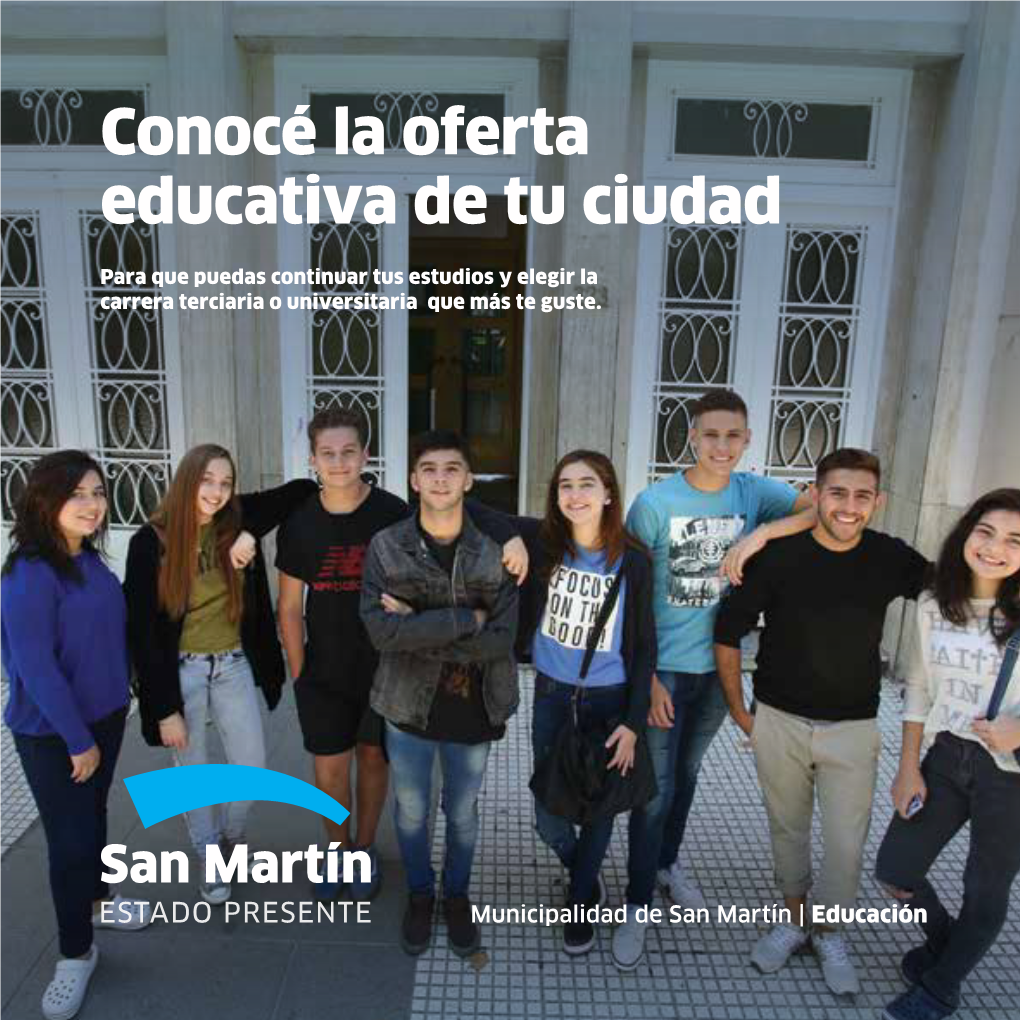 Conocé La Oferta Educativa De Tu Ciudad